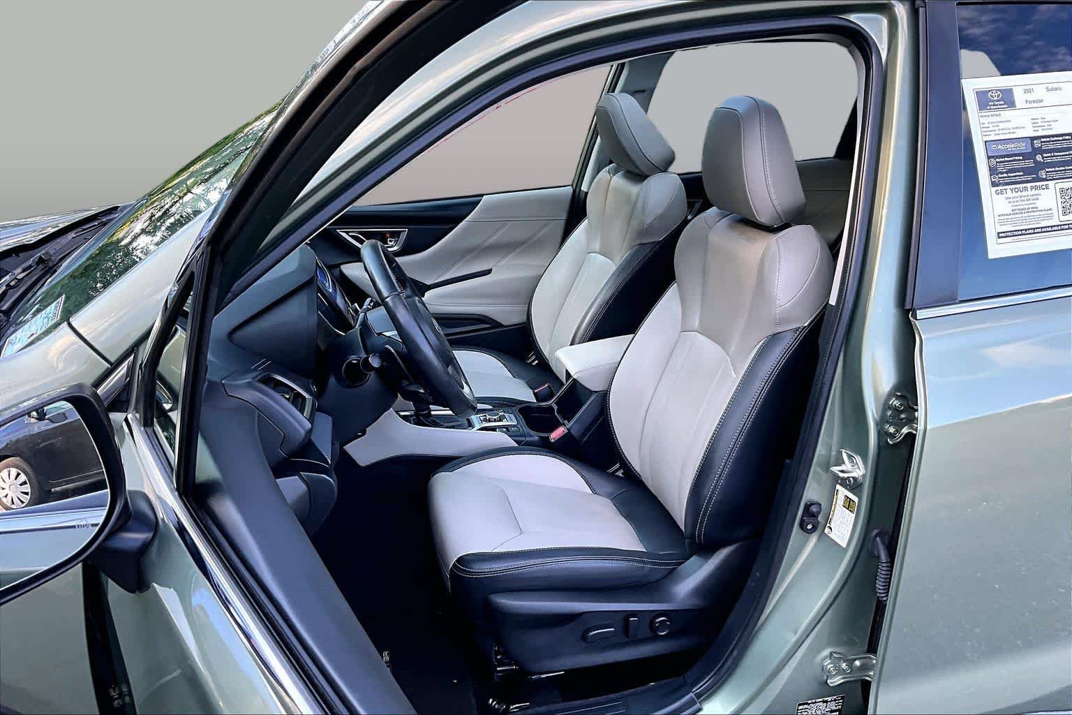 Used 2021 Jasper Green Metallic Subaru Limited image 9