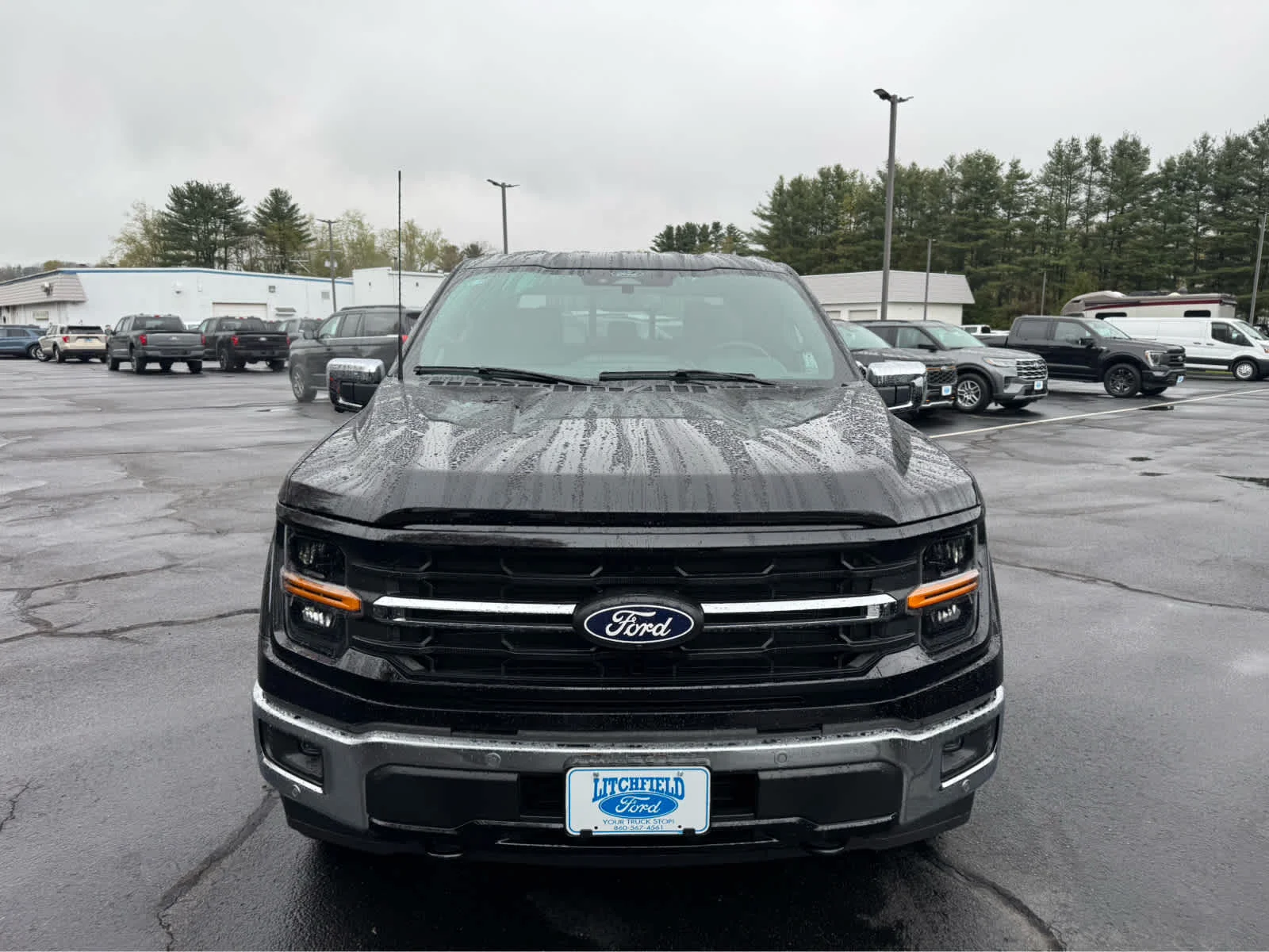 Used 2024 Agate Black Ford XLT image 9