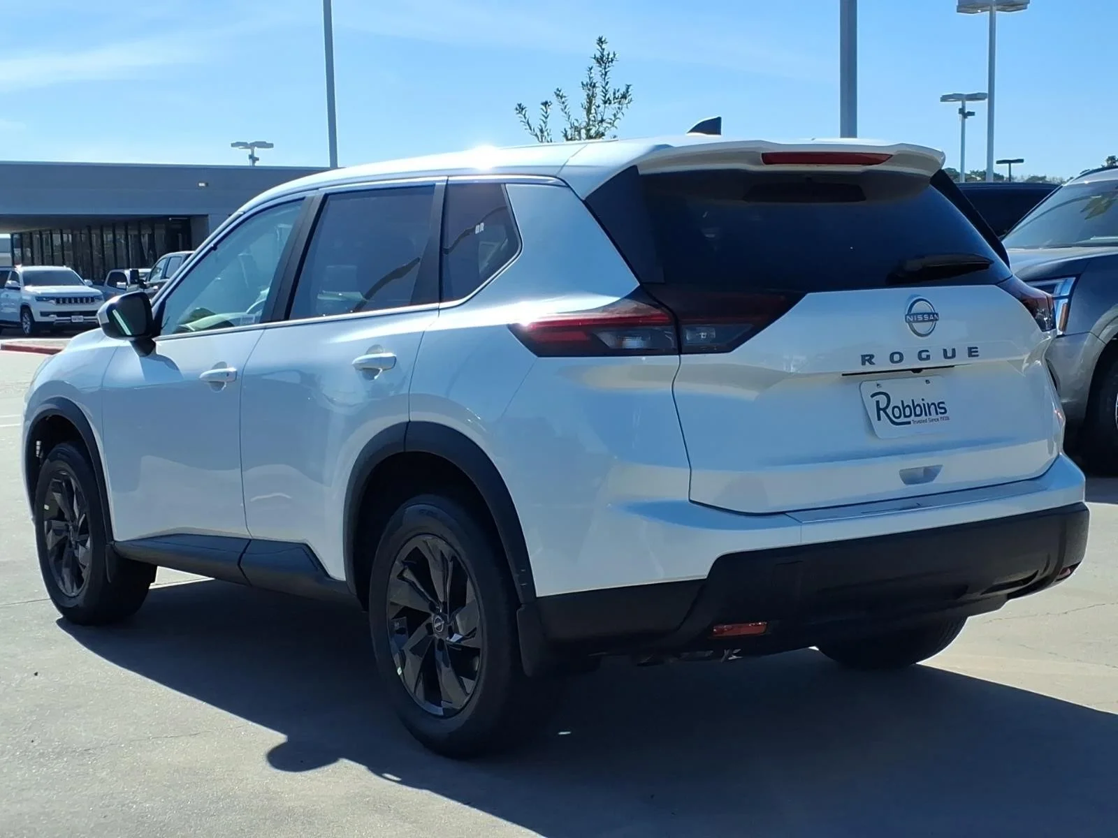 2026 Nissan Rogue SV White at Robbins Nissan
