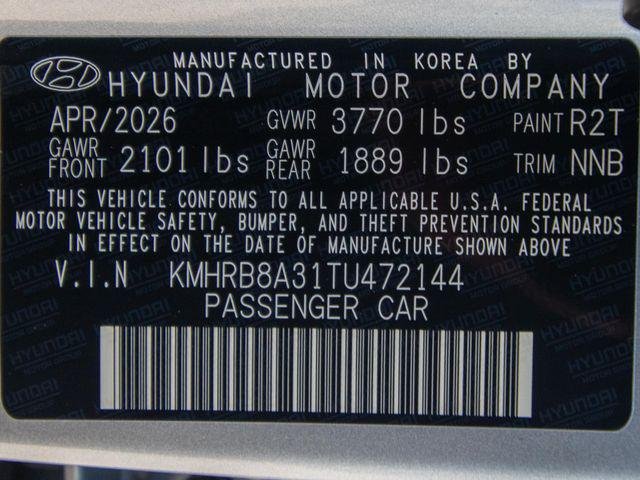 New 2026 Silver Hyundai SE image 21
