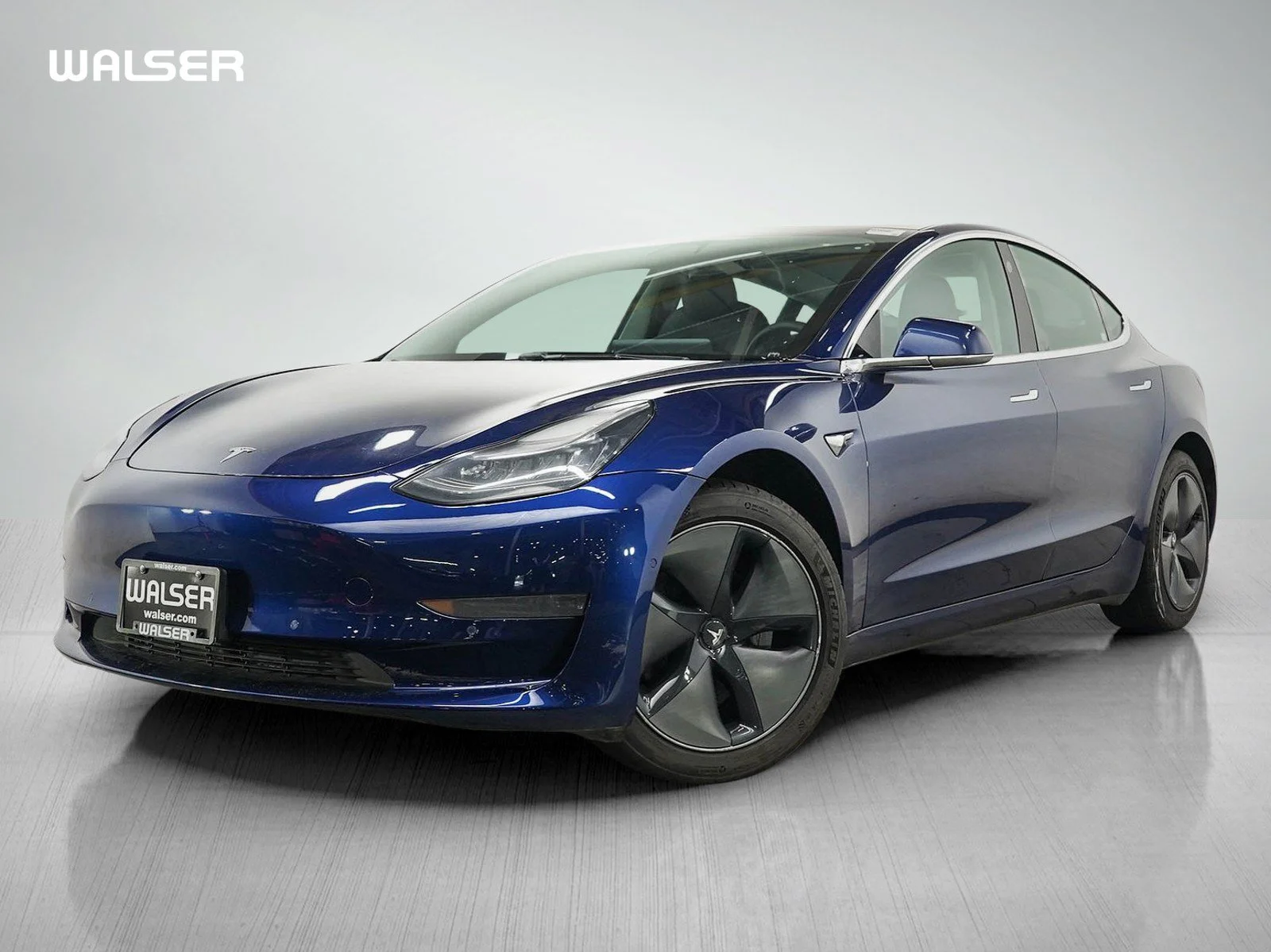 Used 2020 Blue Tesla Standard image 1