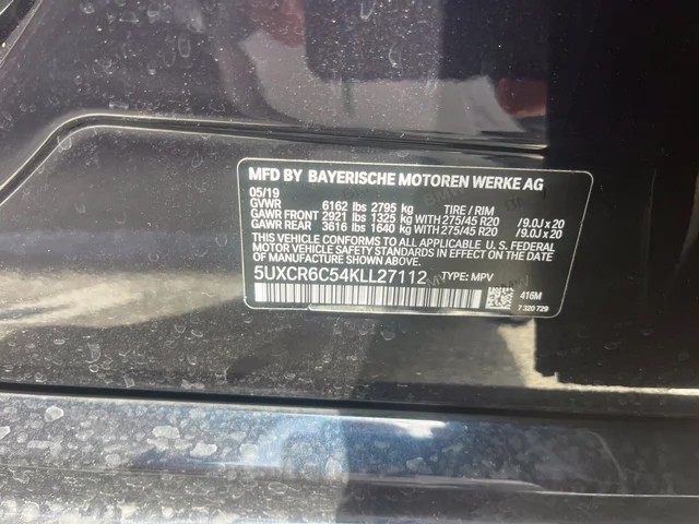 2019 BMW X5 xDrive40i