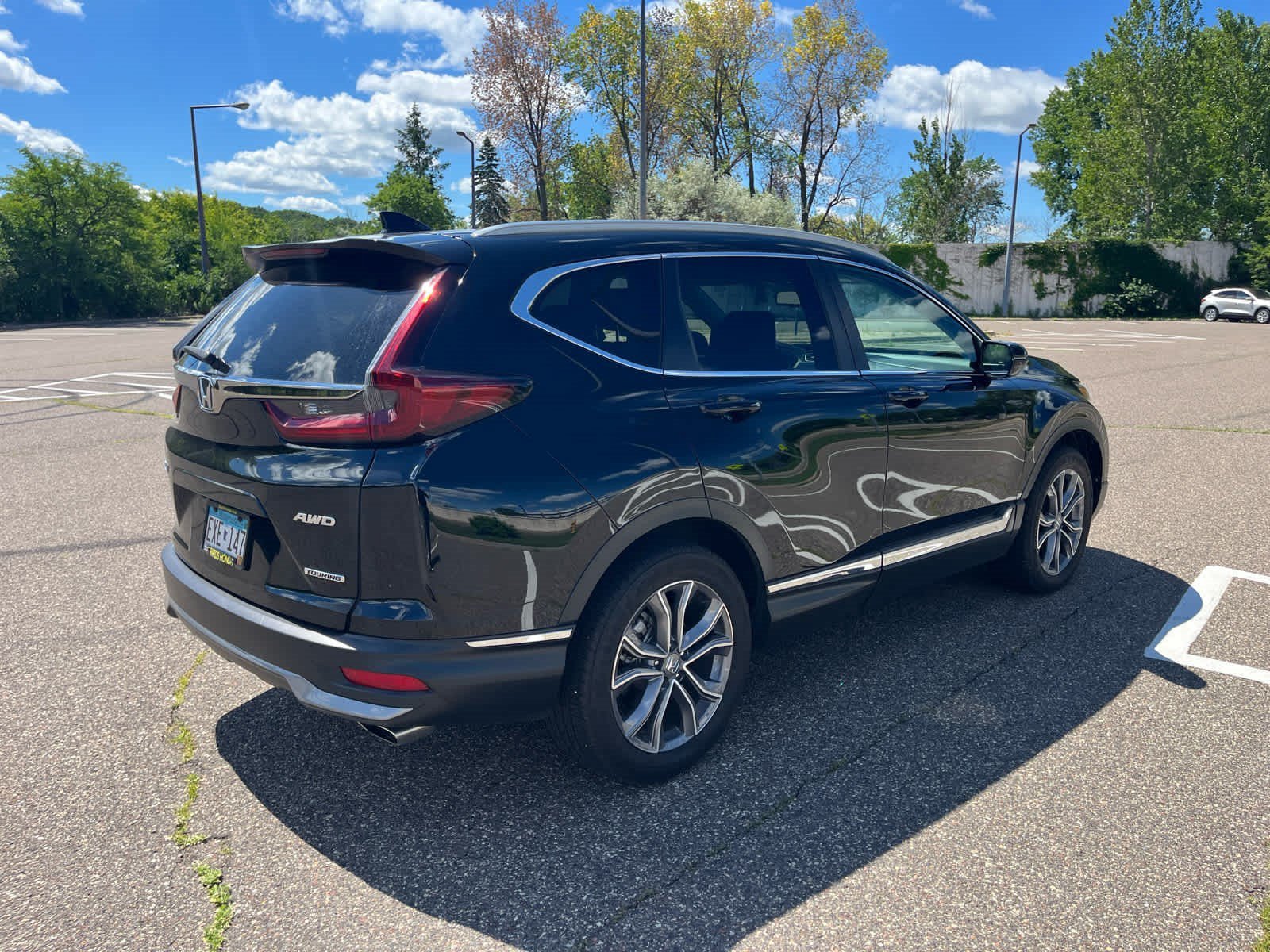 Used 2020 Crystal Black Pearl Honda Touring image 6