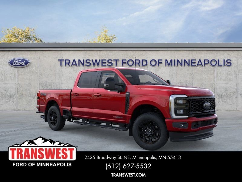 New 2026 Ruby Red Metallic Tinted Clearcoat Ford F-350® Lariat® image 7