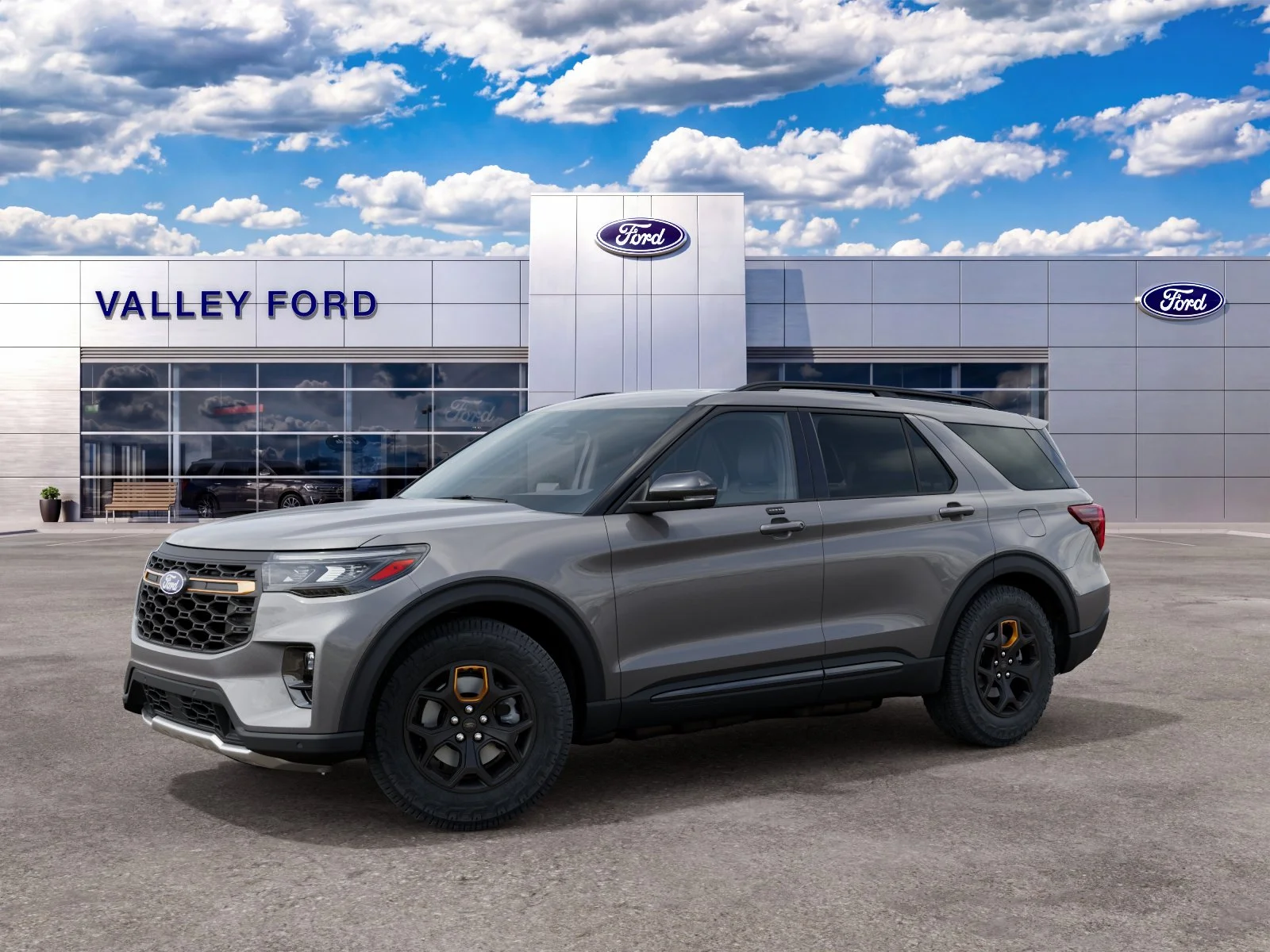 New 2027 Carbonized Gray Metallic Ford Tremor® image 2