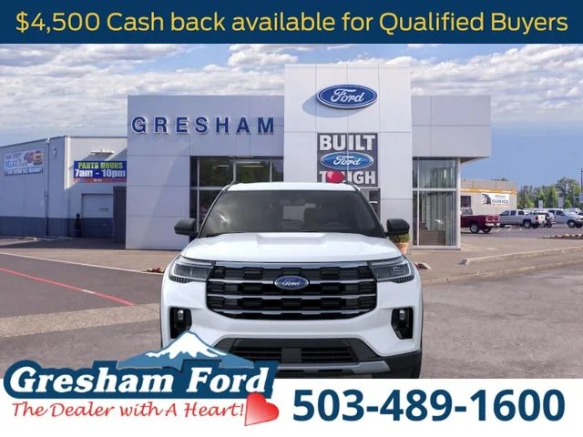 New 2026 Star White Metallic Tri-Coat Ford Active image 6