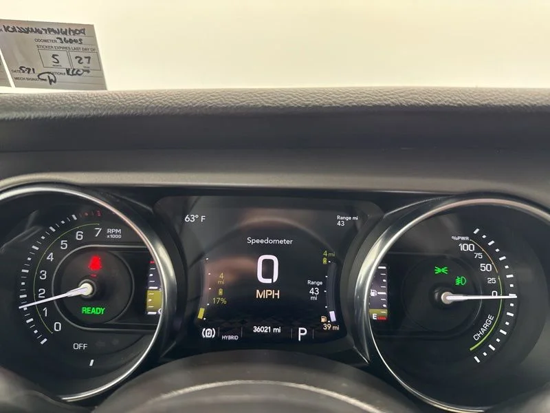 Used 2023 Silver Jeep Base 4xe image 27