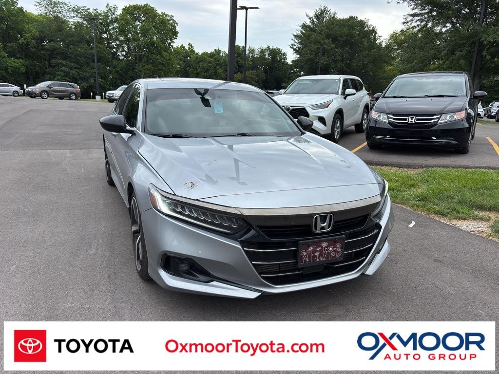 Used 2021 Lunar Silver Metallic Honda Sport image 1