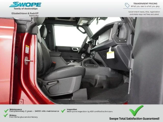 New 2026 Ruby Red Metallic Tinted Clearcoat Ford Badlands® image 48