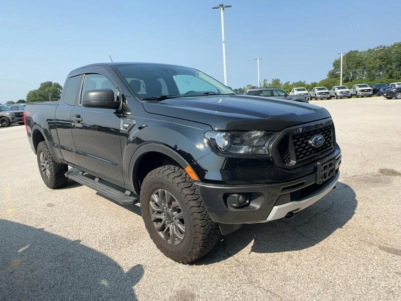 Used 2021 Shadow Black Ford XLT 4WD SuperCab 6