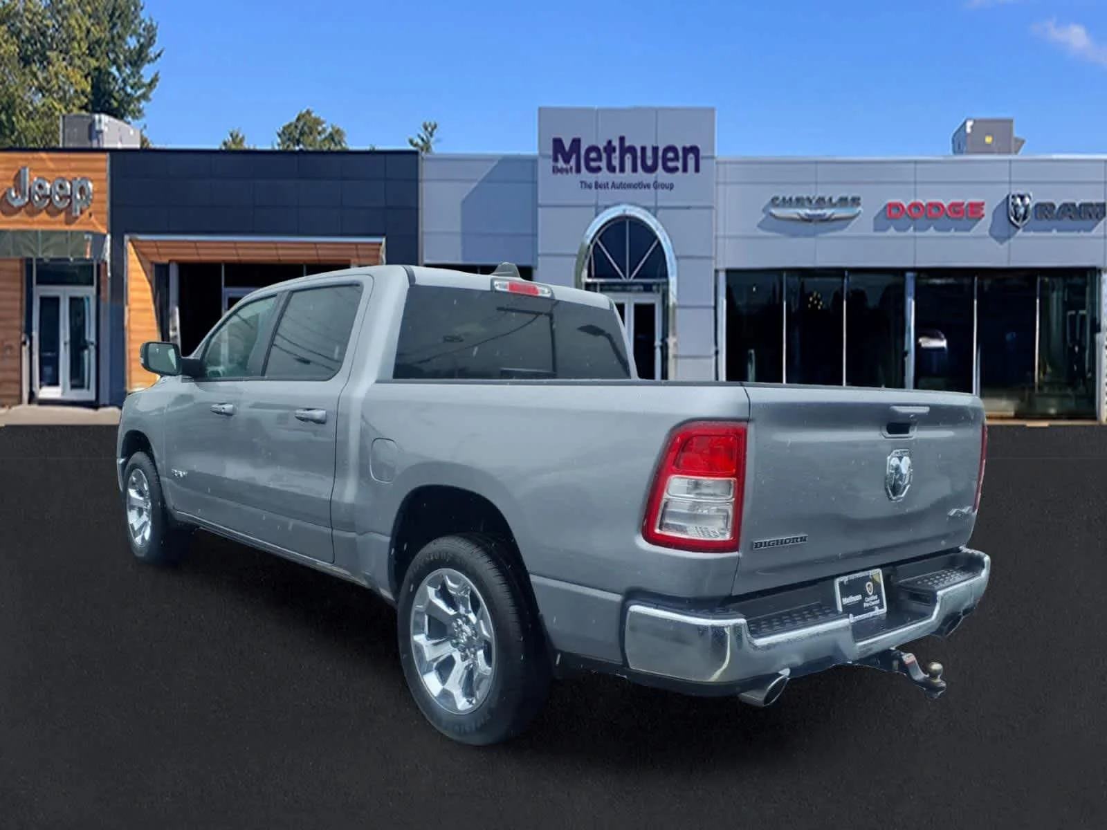 Used 2022 Billet Silver Metallic Clearcoat Ram Big Horn image 5