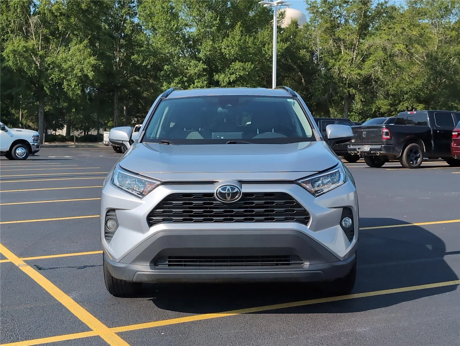 Used 2020 Silver Sky Metallic Toyota XLE image 10