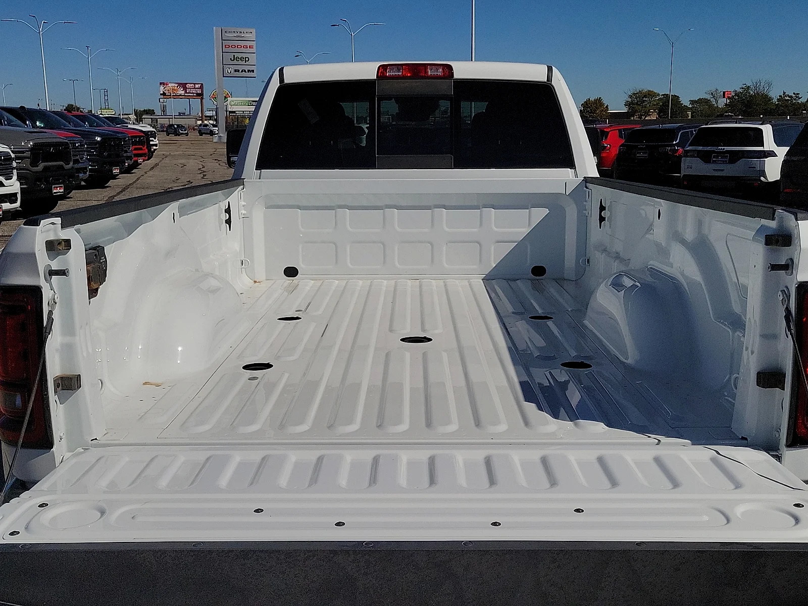 New 2026 Bright White Ram TRADESMAN CREW CAB 4X4 8