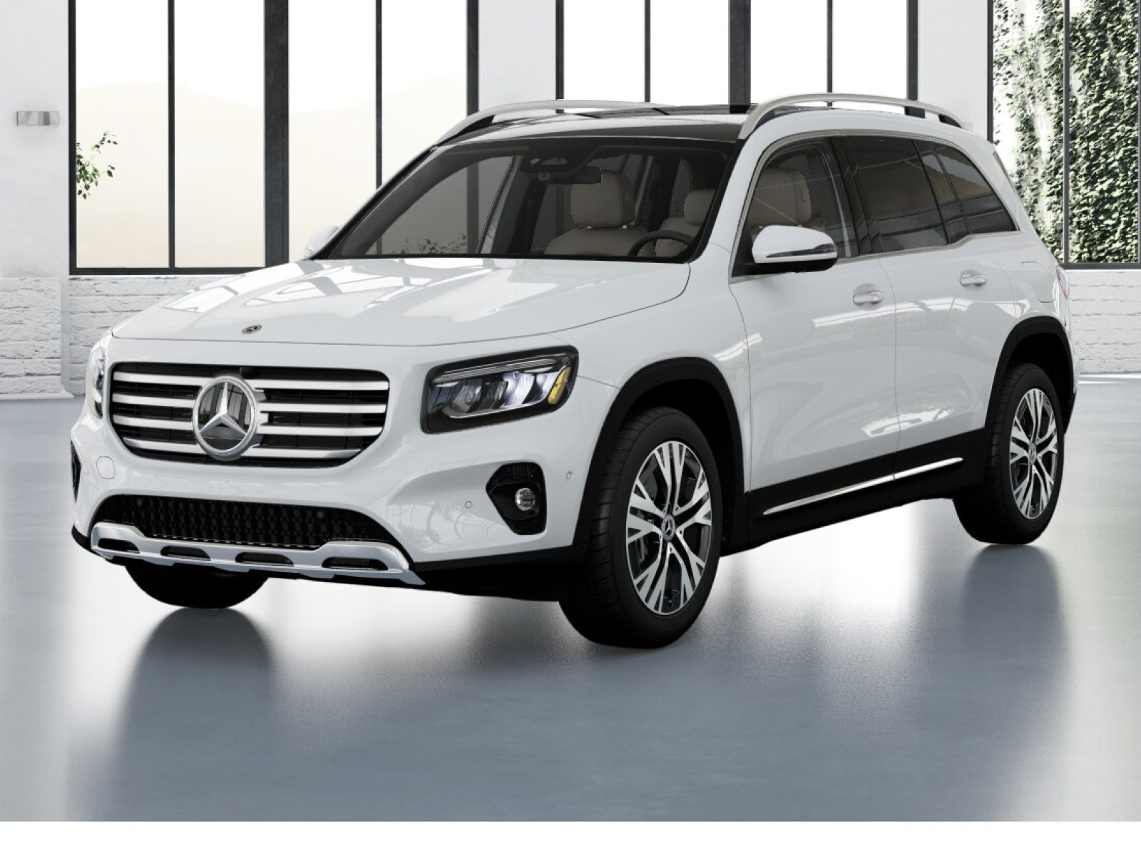 New 2026 White Mercedes-Benz GLB 250 image 1