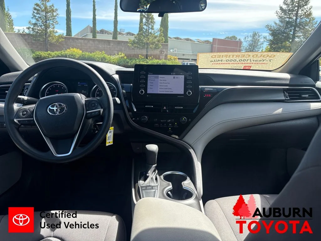 Certified Used 2023 Midnight Black Metallic Toyota LE image 20
