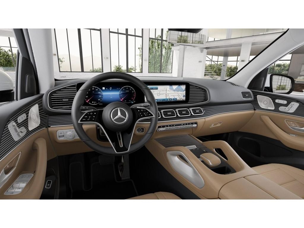 New 2026 MANUFAKTUR Moonlight White Metallic Mercedes-Benz GLE 350 image 3