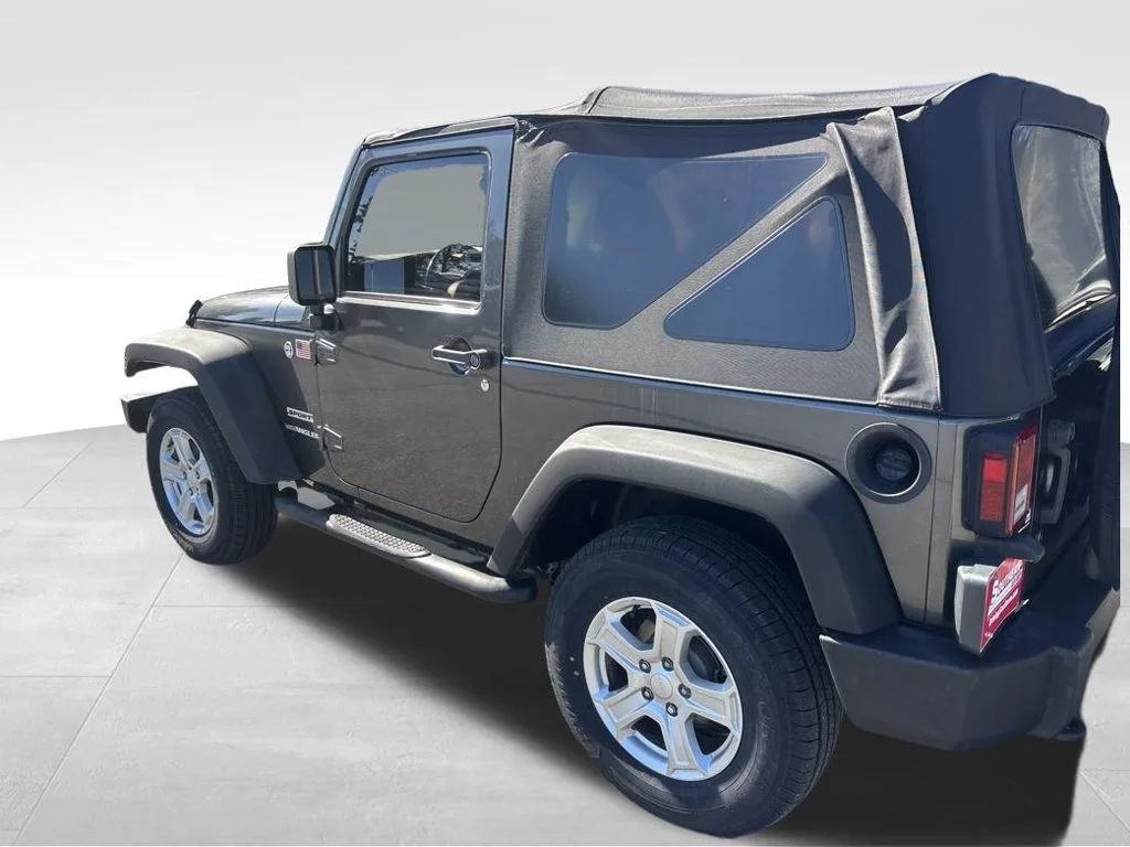 Used 2017 Gray Jeep Sport image 29
