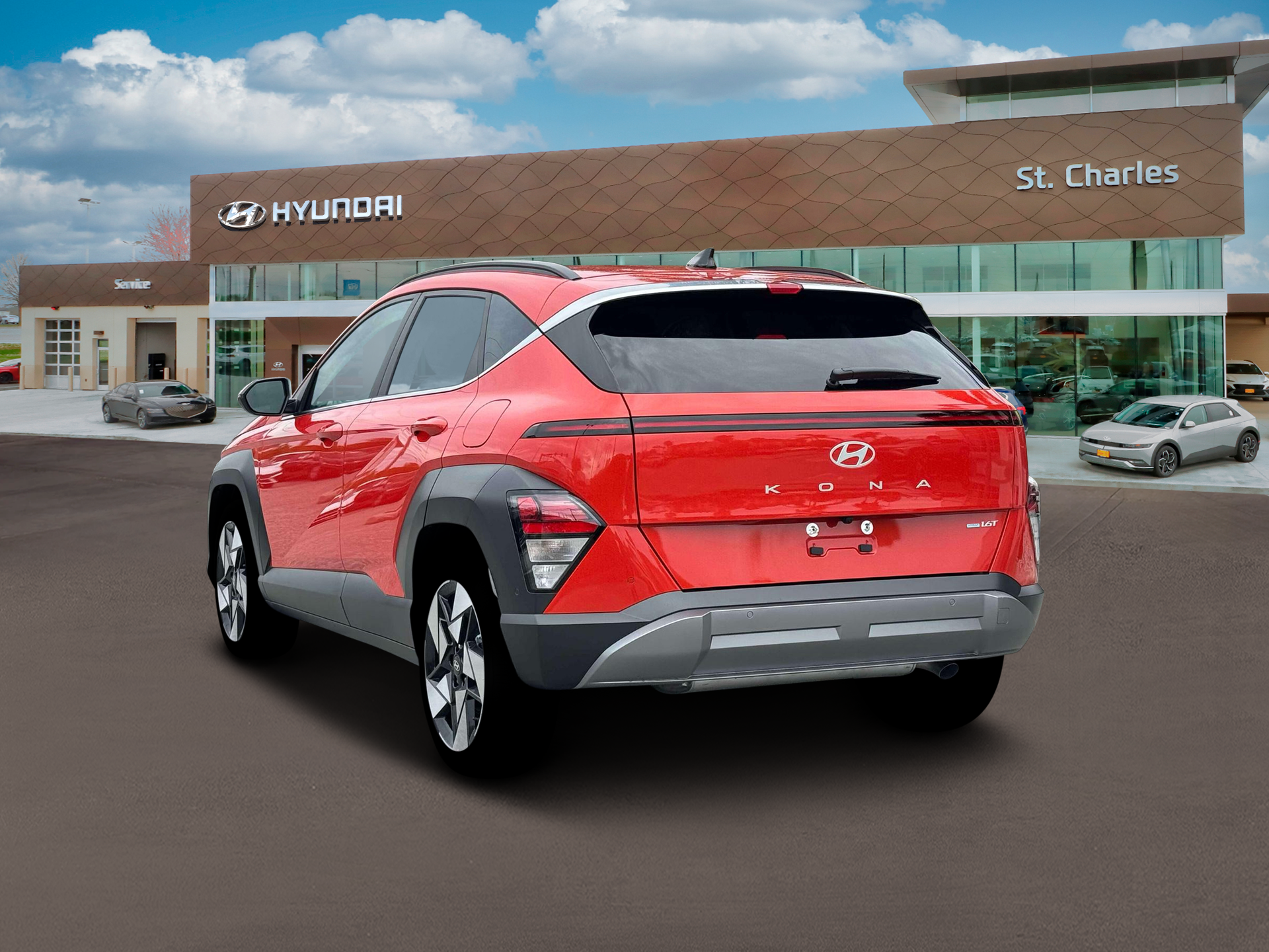 New 2026 Orange Hyundai Limited AWD image 5