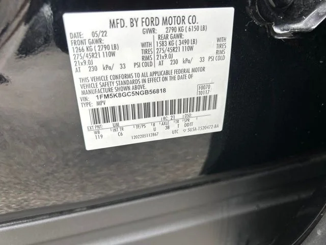 Used 2022 Black Ford ST image 38