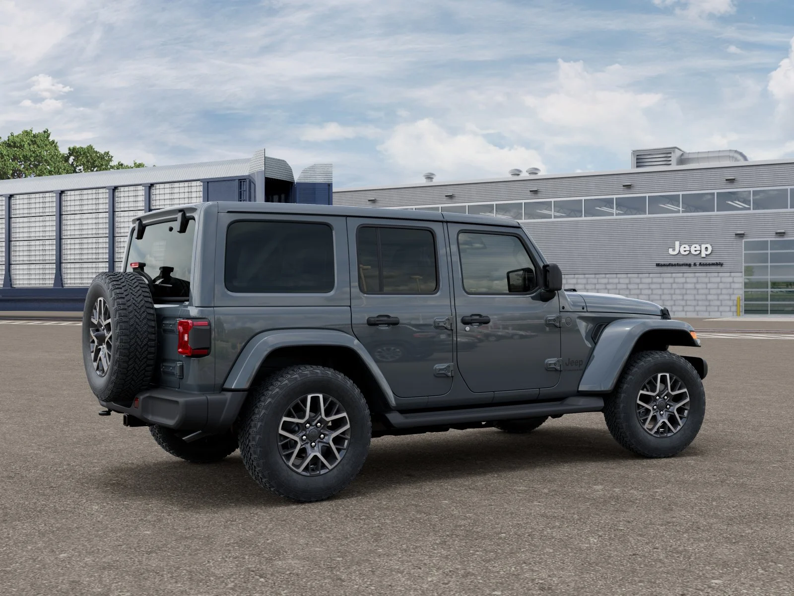 New 2026 Anvil Clear-Coat Exterior Paint Jeep Sahara image 2