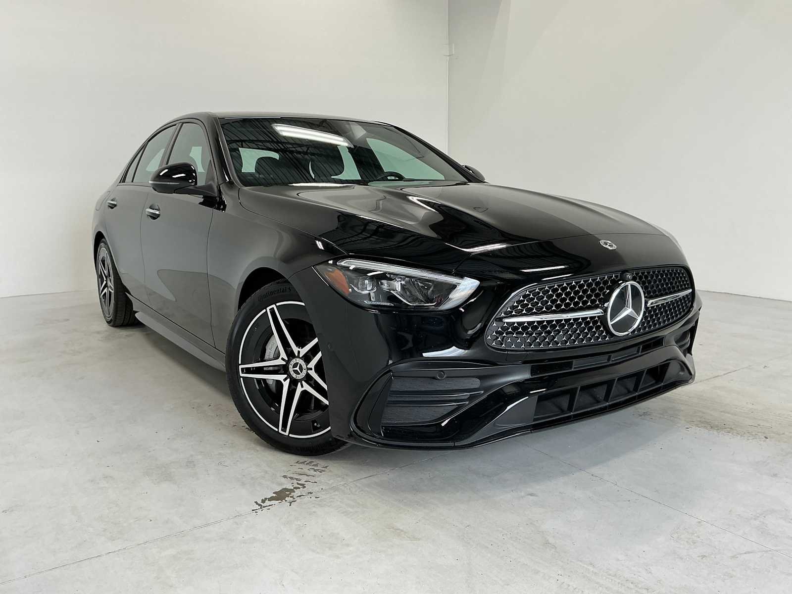 Certified Used 2025 Black Mercedes-Benz C 300 image 3