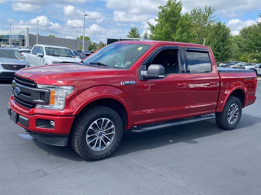 Used 2020 Rapid Red Metallic Tinted Clearcoat Ford XLT image 6
