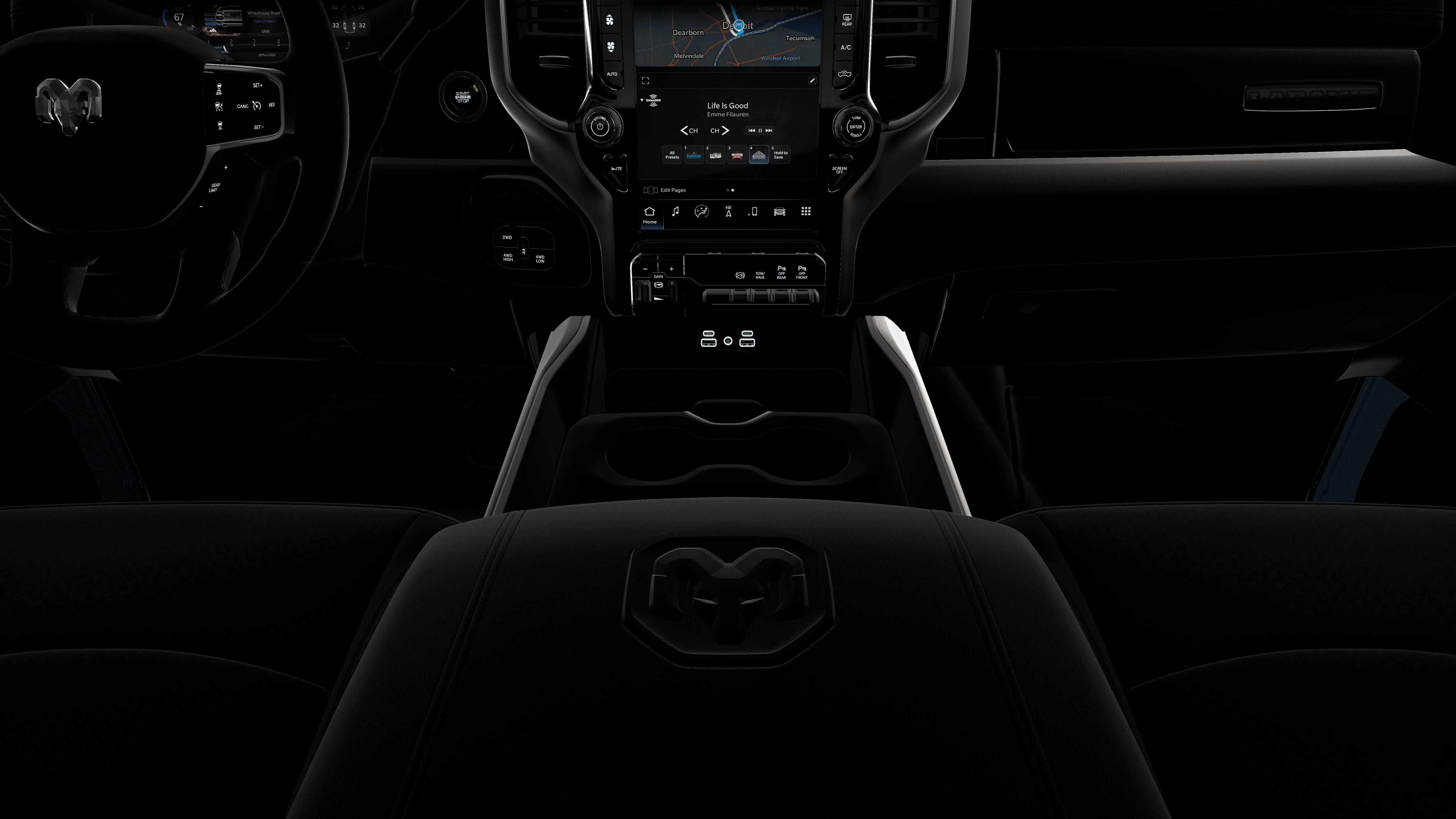 New 2026 Forged Blue Metallic Exterior Paint RAM LARAMIE image 17
