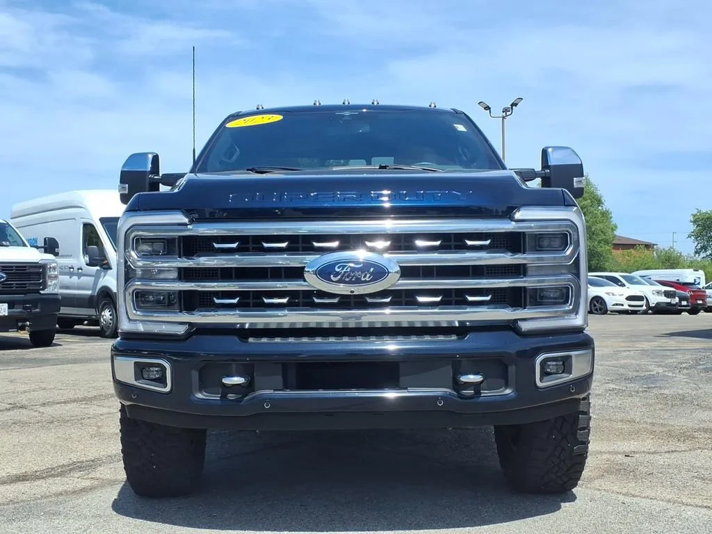 Certified Used 2023 Blue Metallic Ford Platinum image 2
