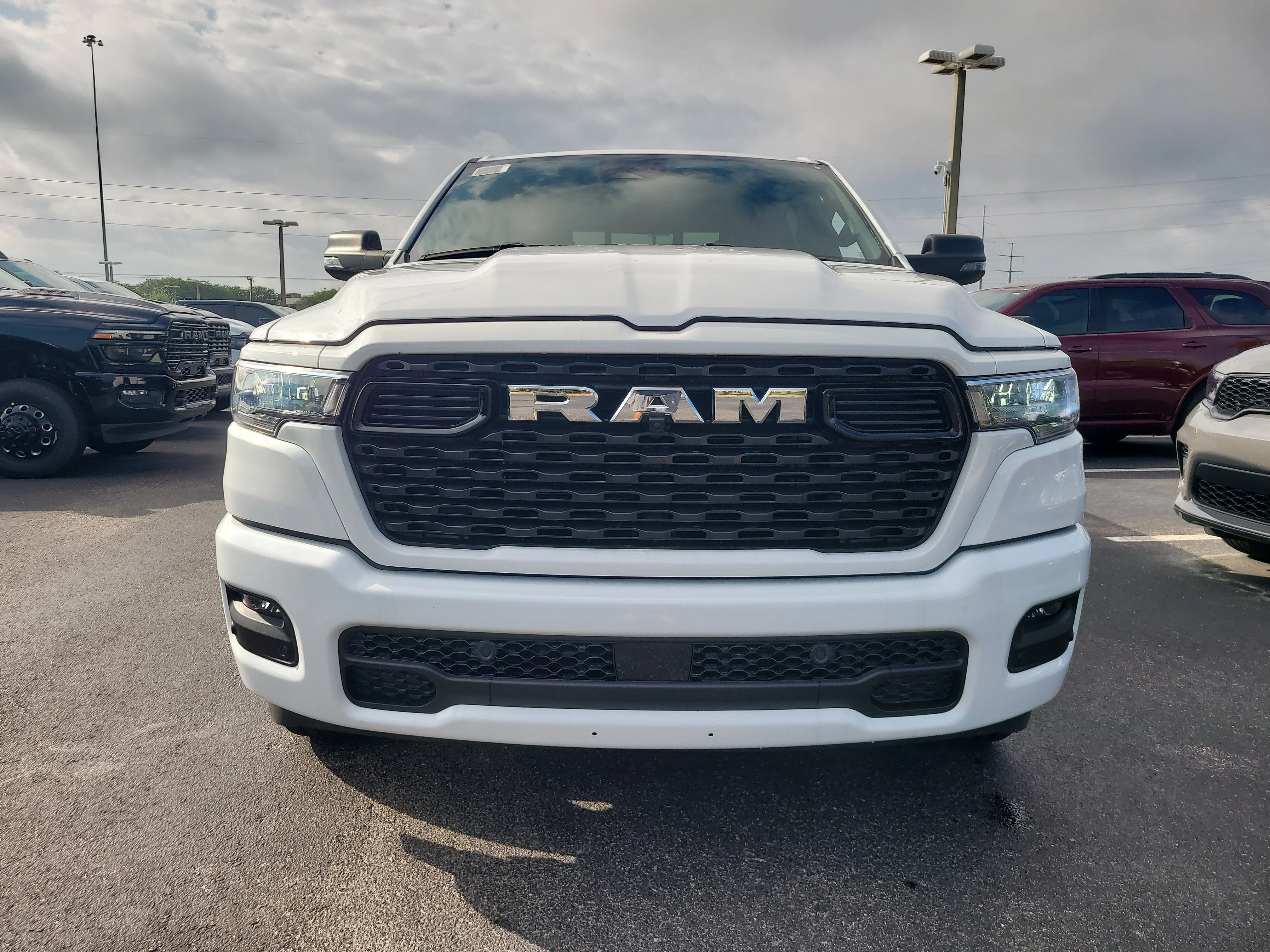 New 2026 Bright White Clearcoat Ram Big Horn image 3