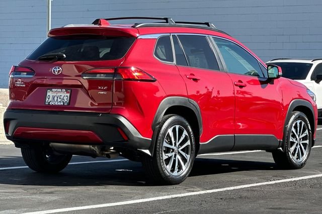 Used 2023 Barcelona Red Metallic Toyota XLE image 4