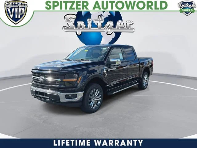 New 2026 Agate Black Metallic Ford XLT image 4