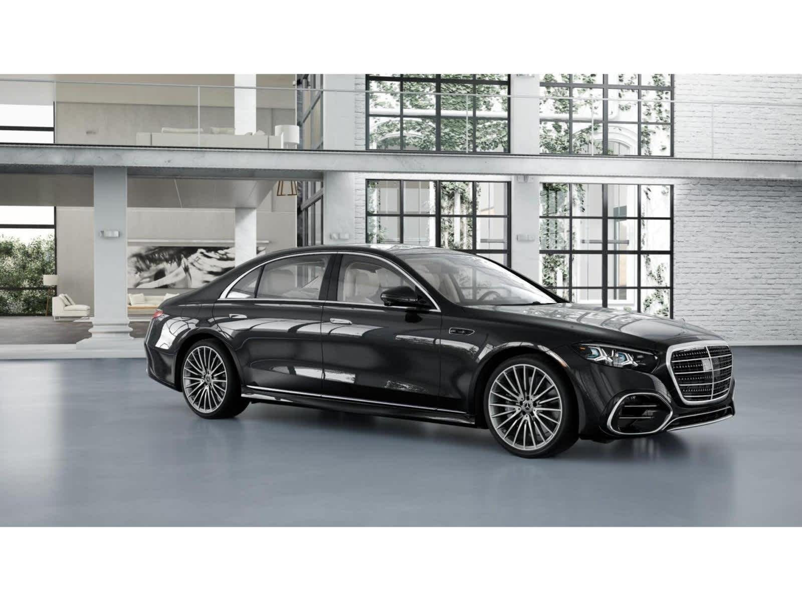 New 2027 Obsidian Black Metallic Mercedes-Benz S 580 image 11