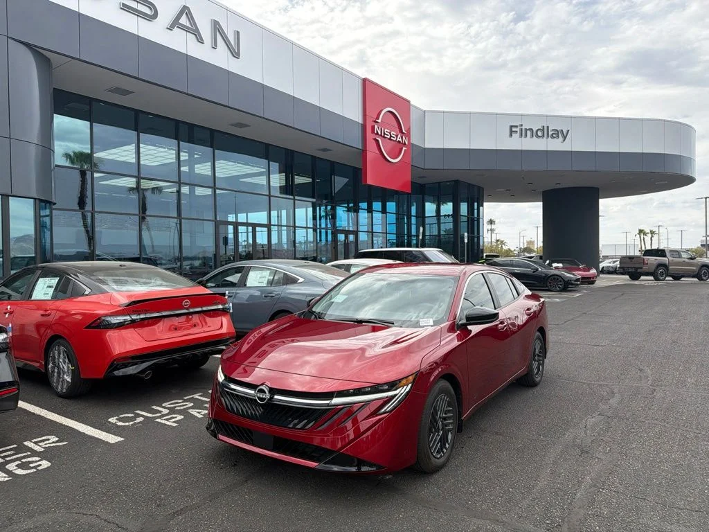 Certified Used 2026 Red Nissan SV image 1