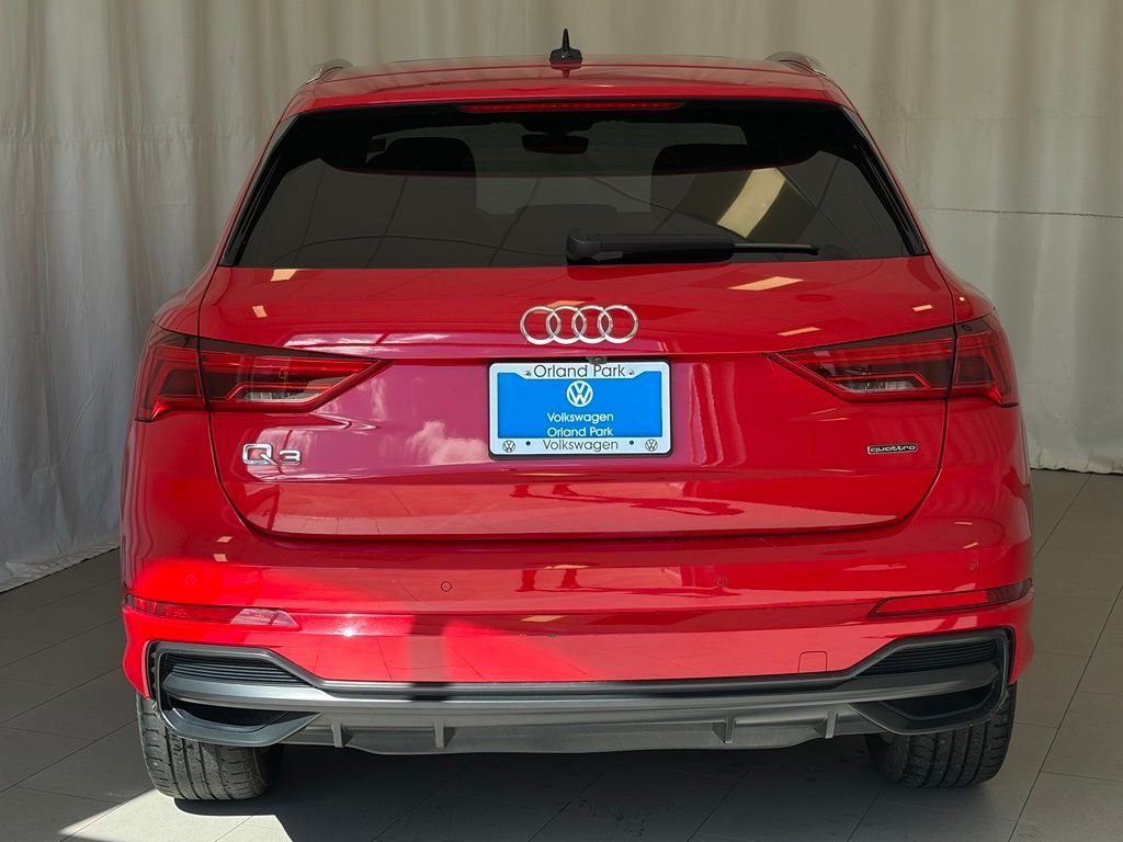 Used 2022 Tango Red Audi Premium Plus image 10
