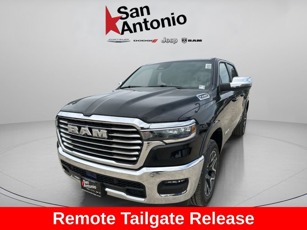 New 2026 Diamond Black Crystal Pearl-Coat Exterior Paint RAM Laramie image 6