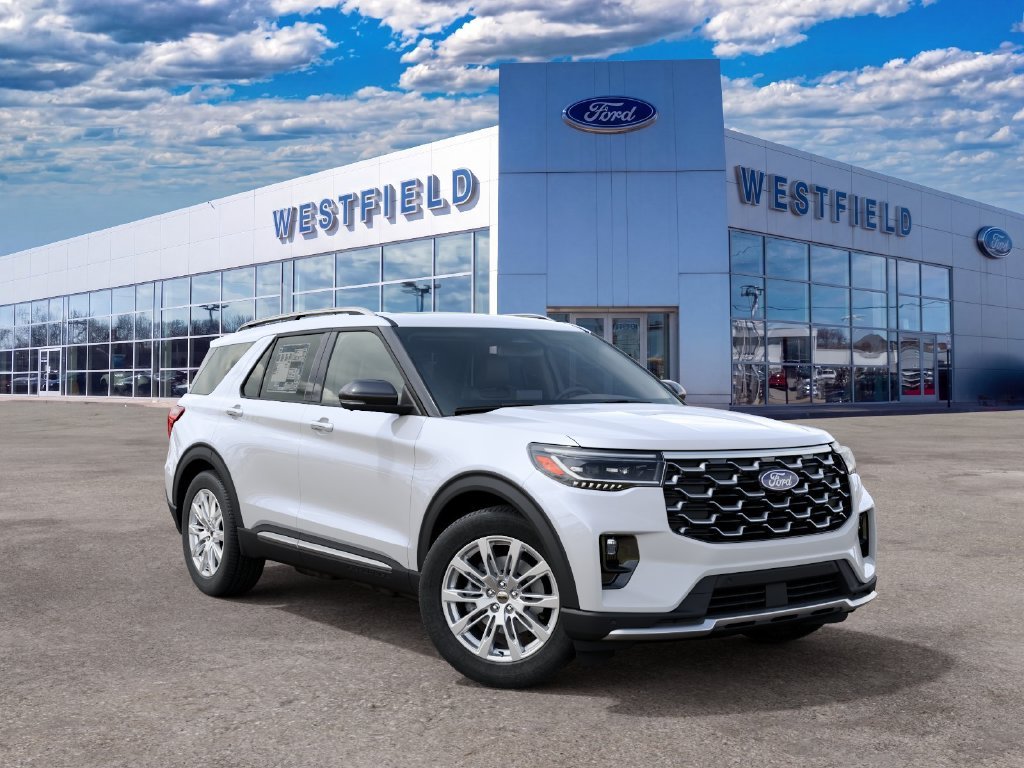 New 2027 Star White Metallic Tri-Coat Ford Platinum™ image 4