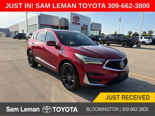 Used 2019 Red Acura Advance Package image 1