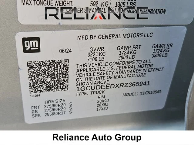 Used 2024 Sterling Gray Metallic Chevrolet RST image 8