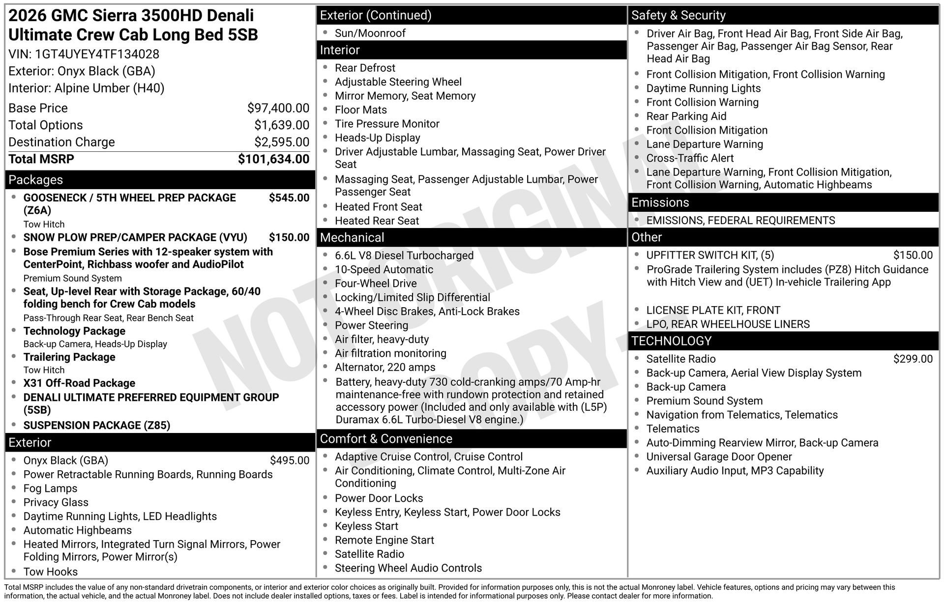 2026 GMC SIERRA HD - Image 3