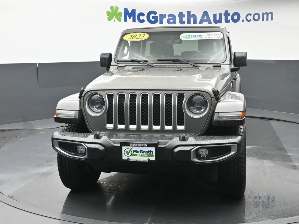 Used 2023 Gray Jeep Sahara image 7
