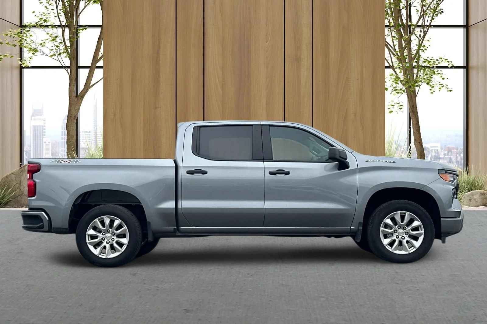 Used 2024 Sterling Gray Metallic Chevrolet Custom image 3