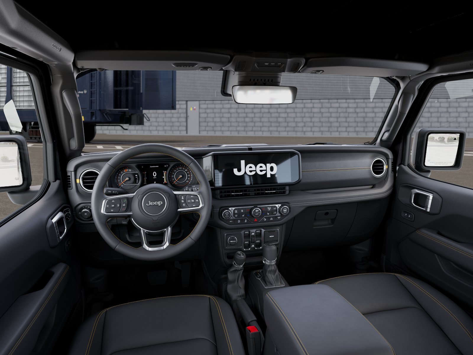 New 2026 Granite Crystal Metallic Clear-Coat Exterior Paint Jeep Sahara image 8