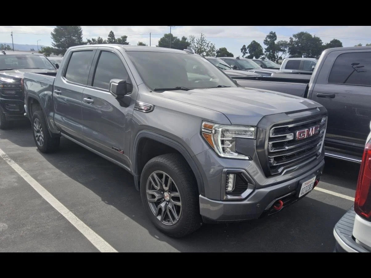 Used 2021 SATIN STEEL METALLIC GMC AT4 image 10