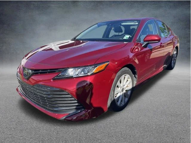 Used 2020 Red Toyota LE image 2