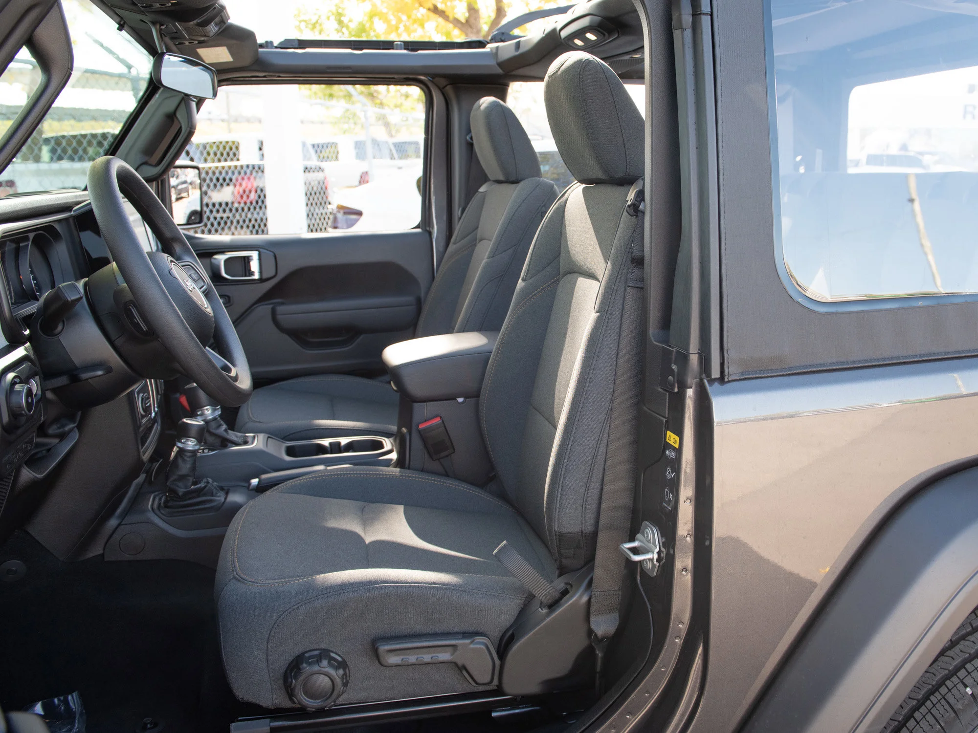 Used 2025 Grey Jeep Sport* 2 Door 4x4, Soft Top, 12 Inch Screen image 15