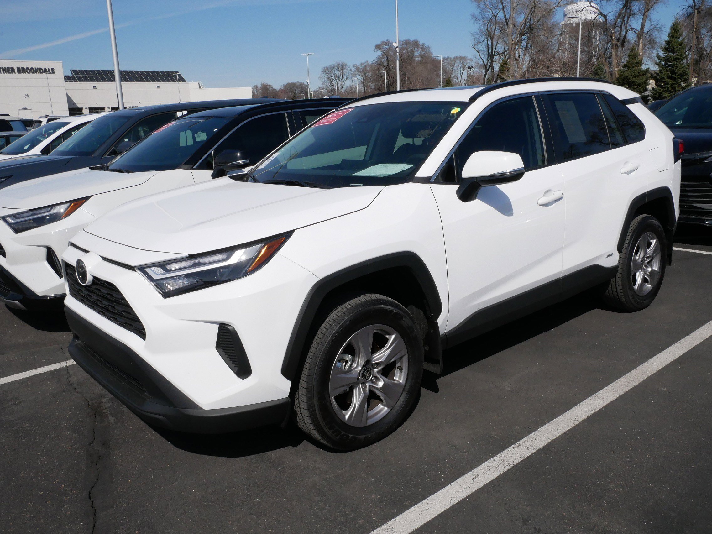 Used 2025 Toyota RAV4 XLE with VIN 4T3RWRFV9SU197598 for sale in Brooklyn Center, Minnesota