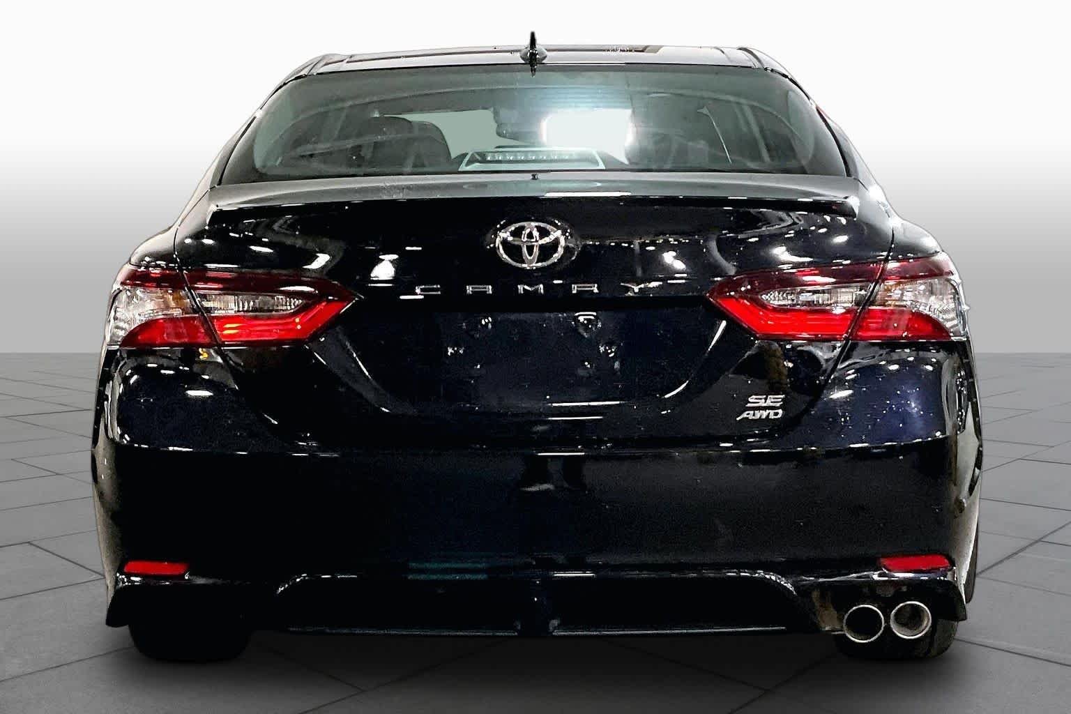 Used 2024 Midnight Black Metallic Toyota SE image 5