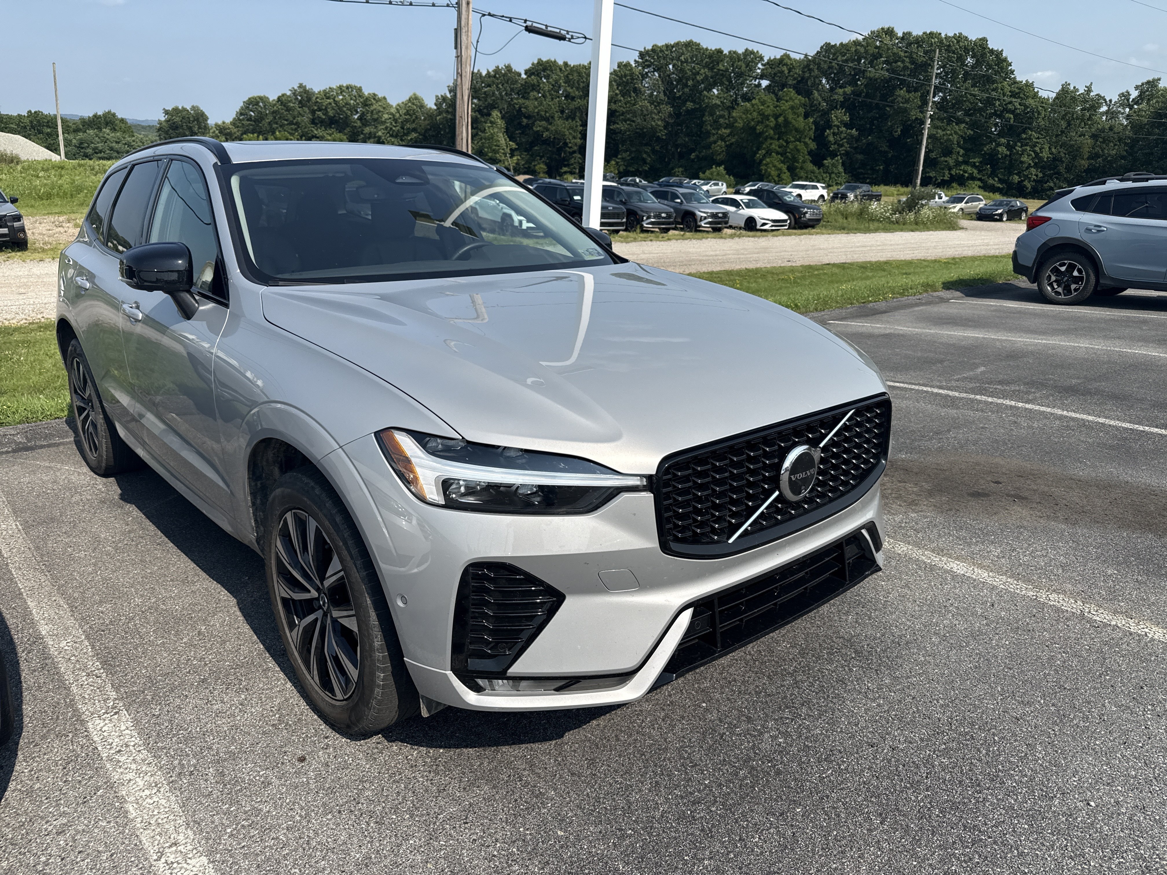 Used 2024 Silver Dawn Metallic Volvo Plus Dark Theme image 1