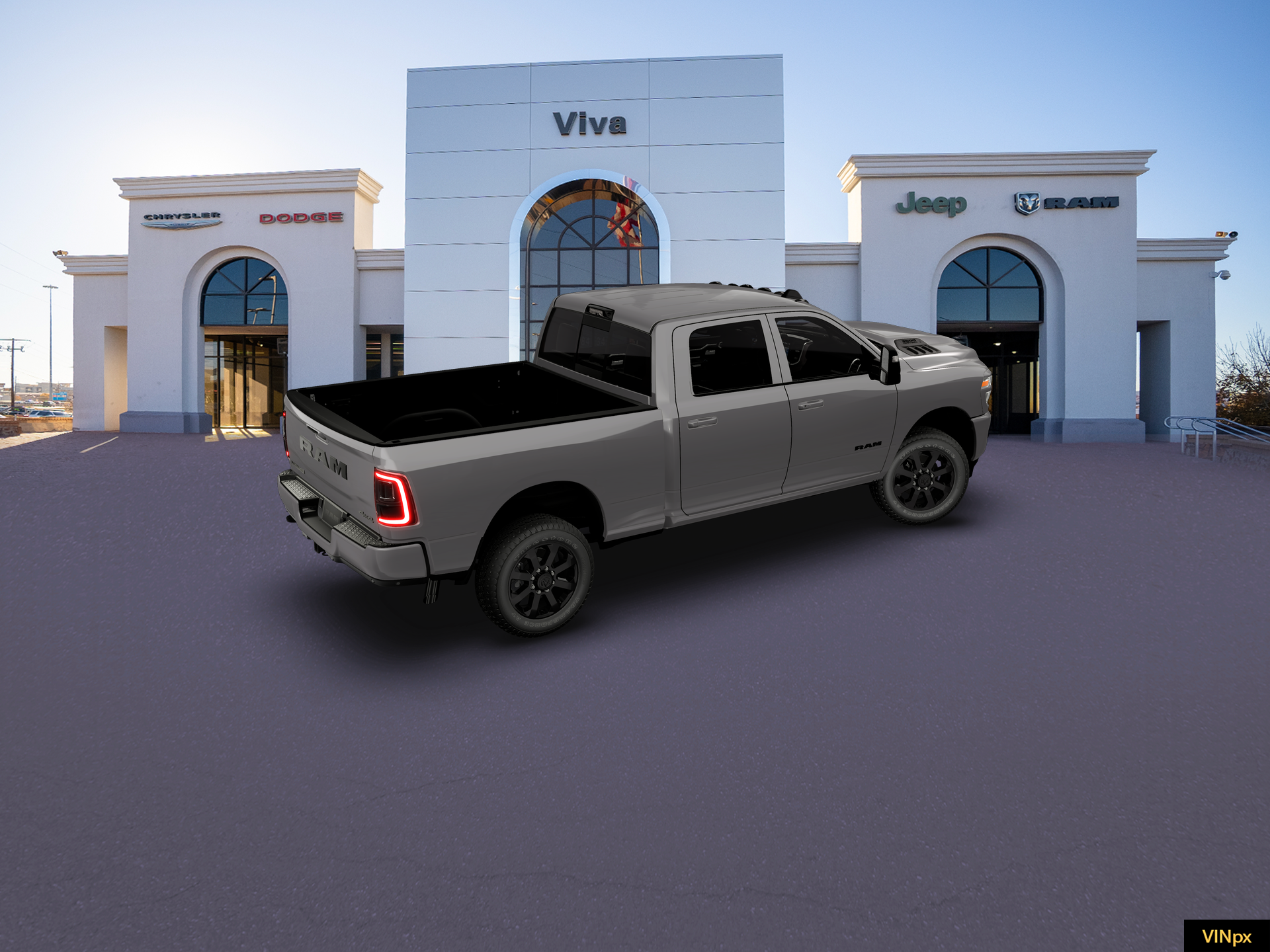 New 2026 Ceramic Gray Clear-Coat Exterior Paint RAM LARAMIE image 20