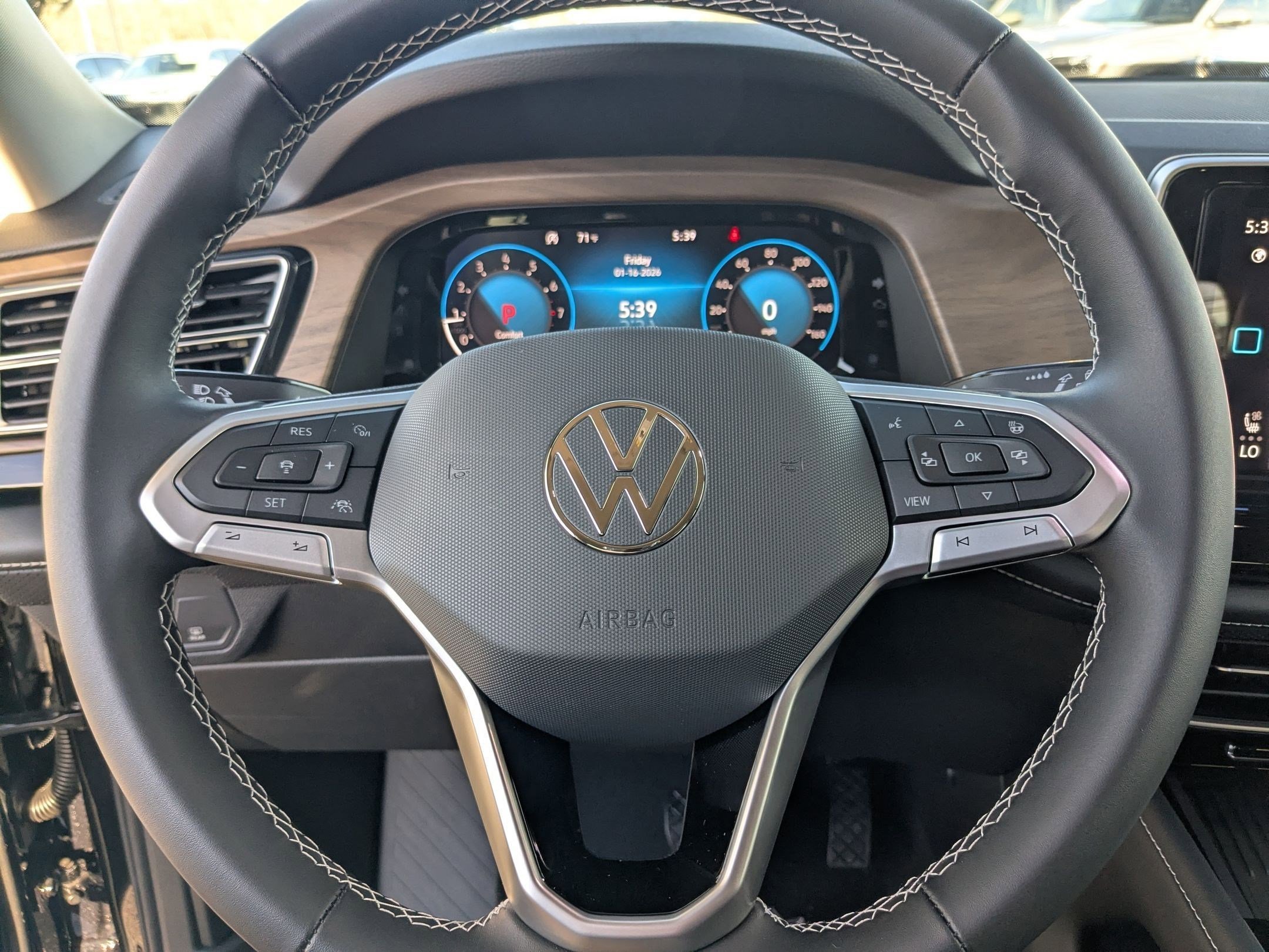 New 2026 Deep Black Pearl Volkswagen 2.0T SE w/Technology image 9